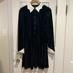 Black Velvet Costume Dress